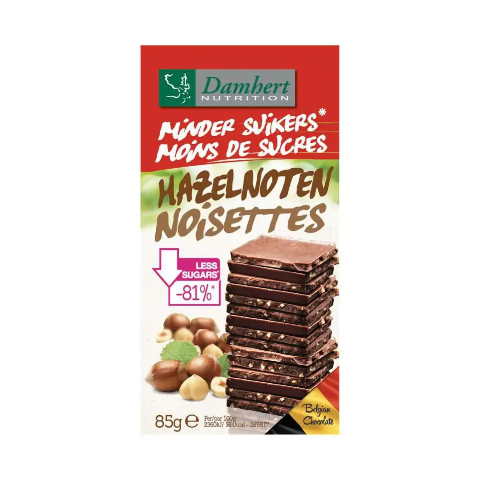Damhert Chocoladetablet noten 85 gram