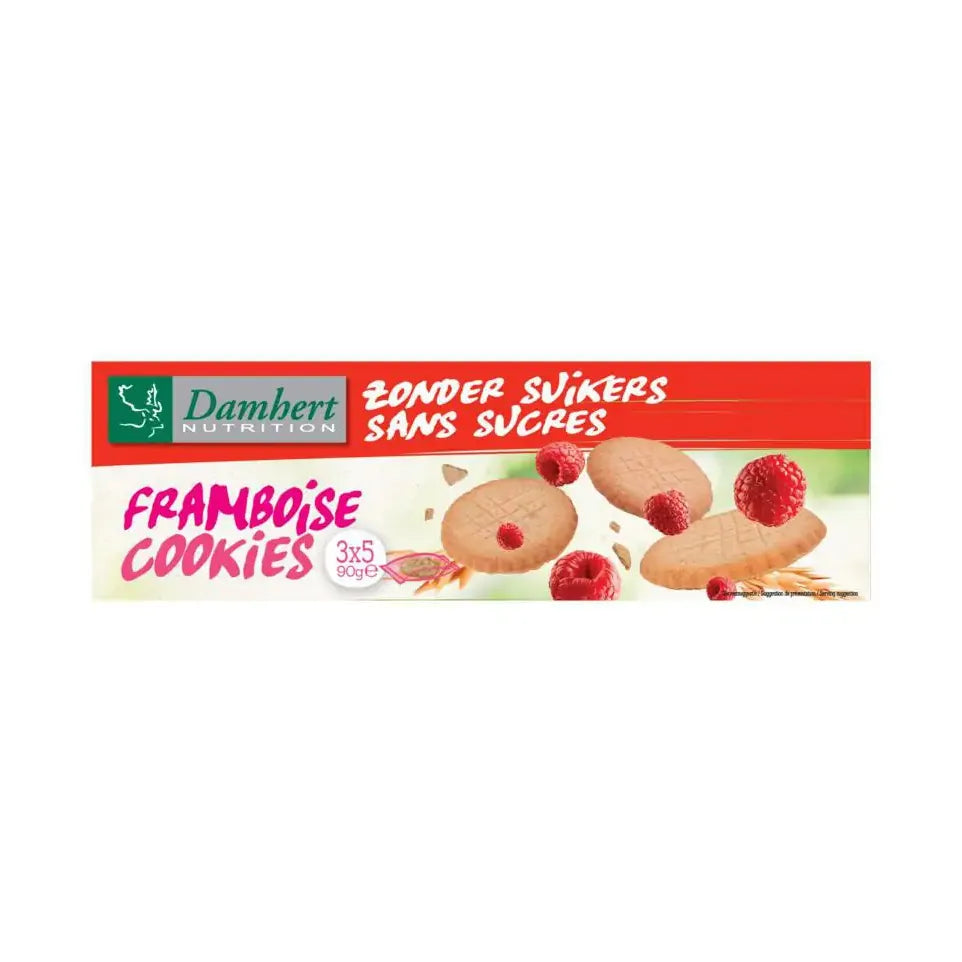 Damhert Framboise cookies bio 90 gram