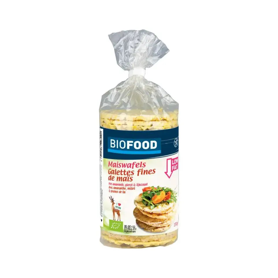 Biofood Maiswafels 150 gram