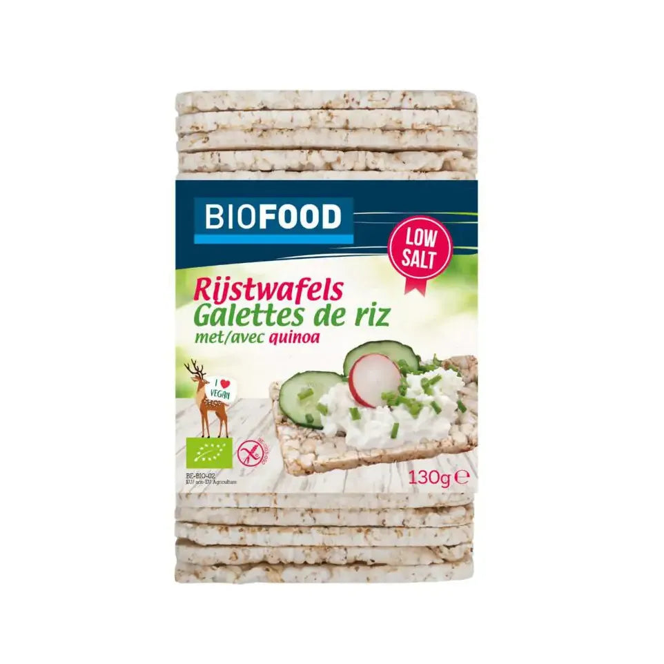 Damhert Rijstwafels met quinoa 130 gram