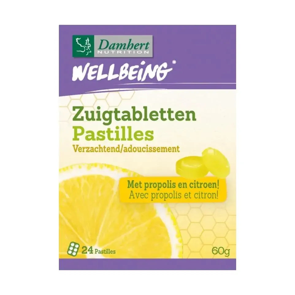 Damhert Wellbeing zuigtabletten 60 gram
