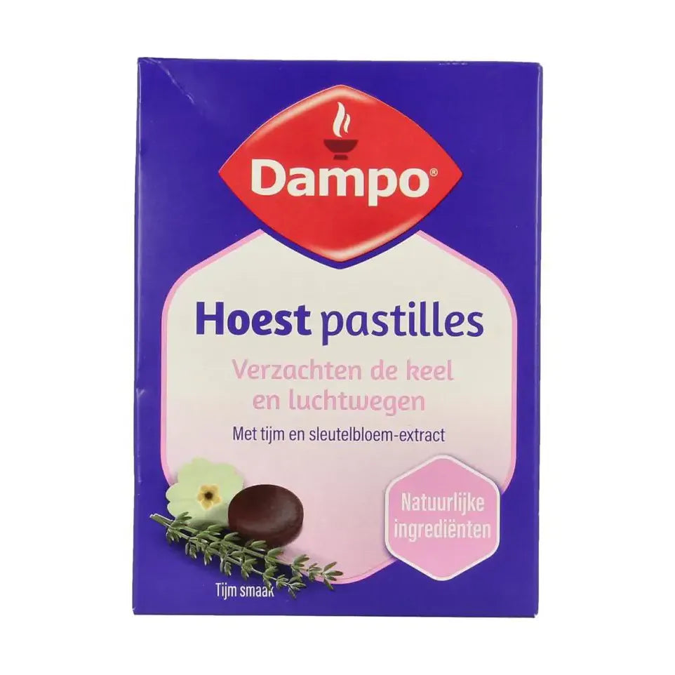 Dampo Hoest thijm/sleutelbloem 24 pastilles