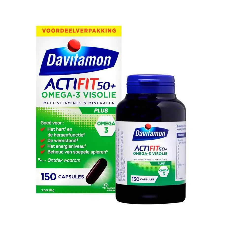 Davitamon Actifit 50+ omega 3 150 capsules