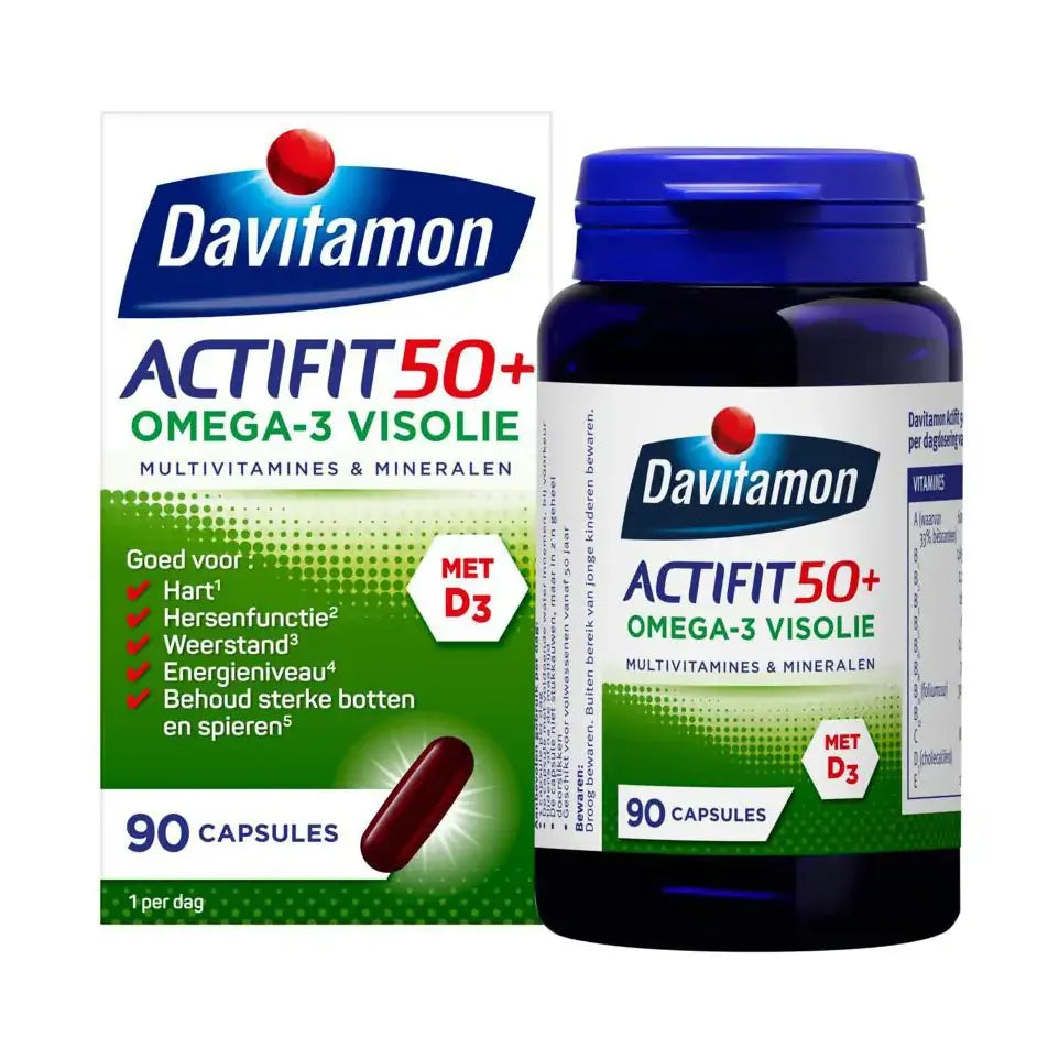 Davitamon Actifit 50+ omega 3 90 capsules