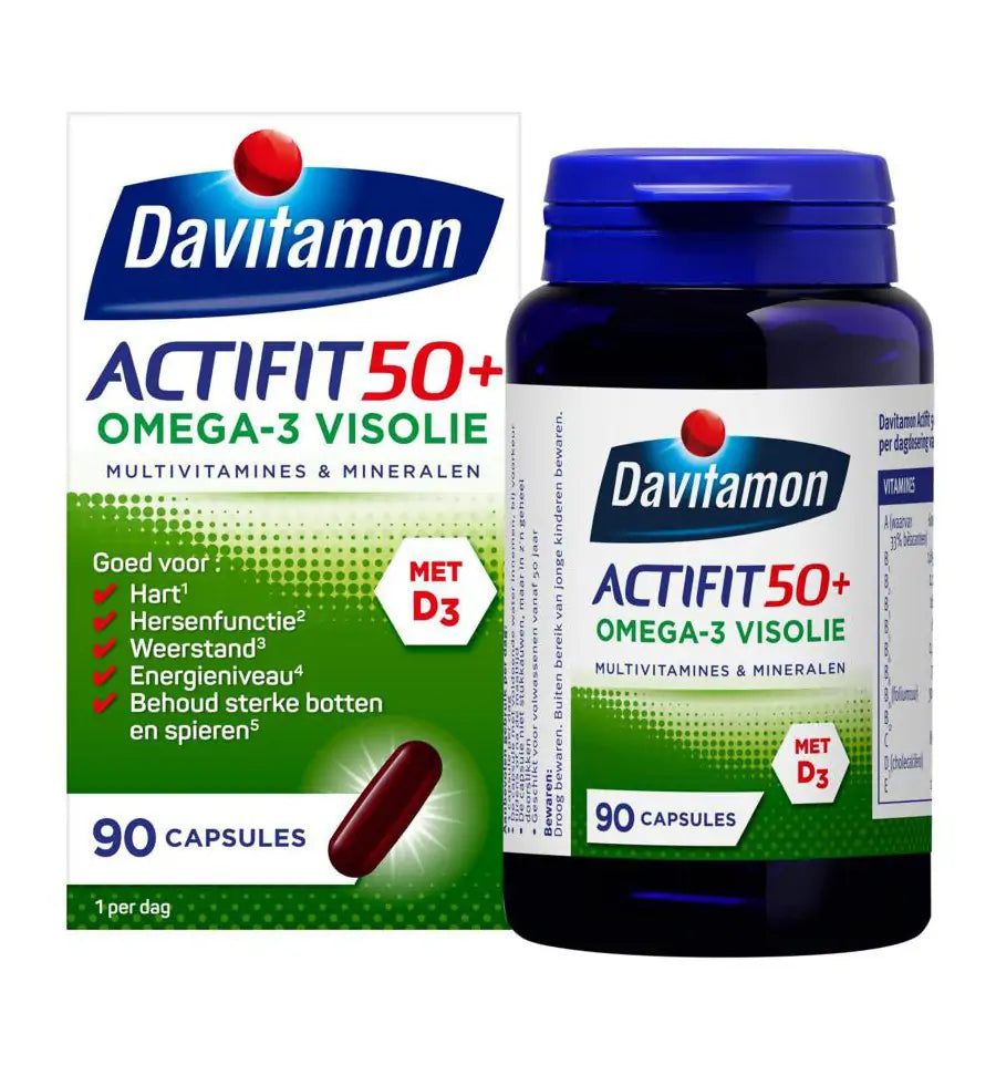 Davitamon Actifit 50+ omega 3 90 capsules