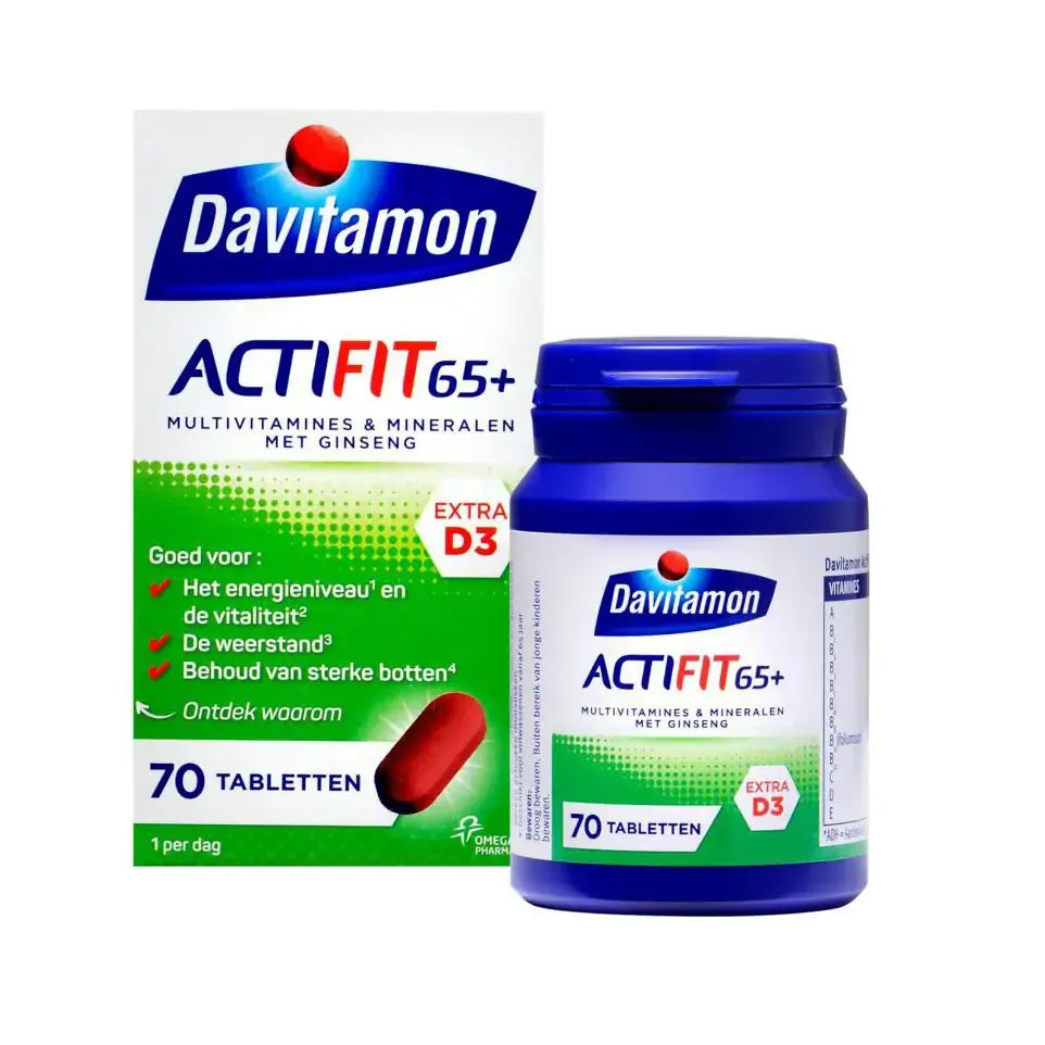 Davitamon Actifit 65+ 70 tabletten