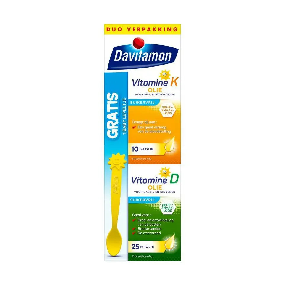 Davitamon Baby vitamine D & K 25 mcg 35 ml
