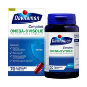 Davitamon Compleet omega 3 vis 70 capsules