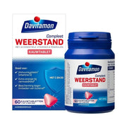 Davitamon Compleet weerstand kauwvitamines aardbei 60