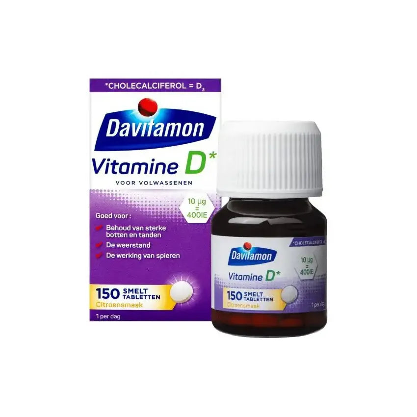 Davitamon D Volwassen 150 smelttabletten
