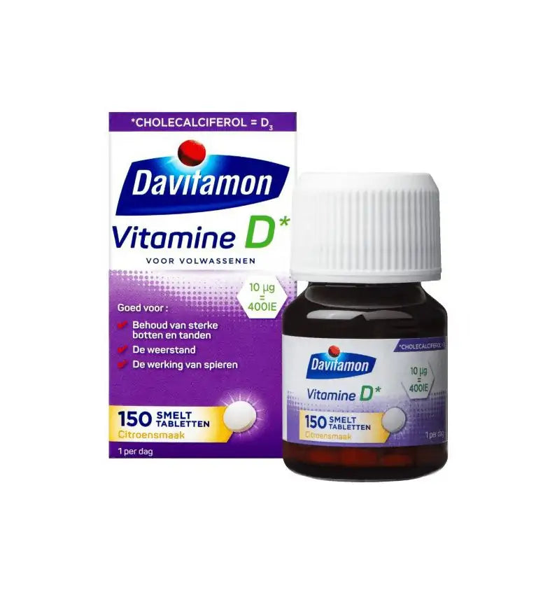 Davitamon D Volwassen 150 smelttabletten