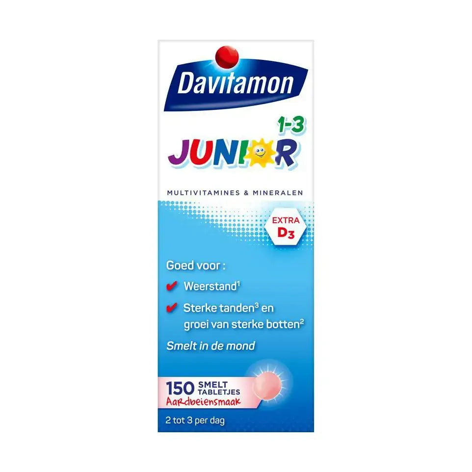 Davitamon Junior 1+ 150 smelttabletten