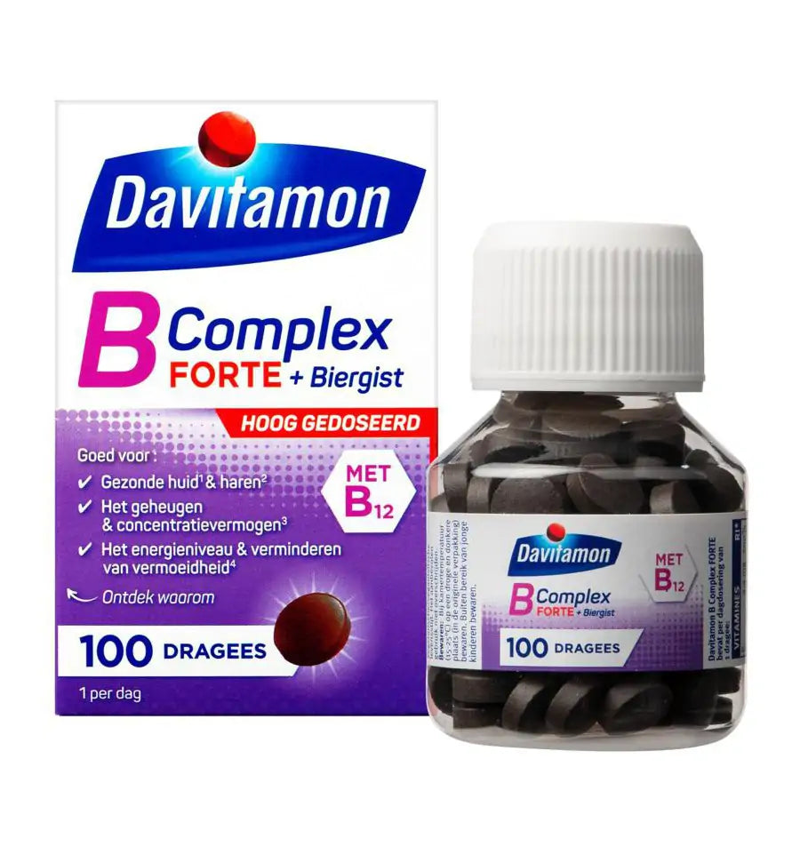 Davitamon Vitamine B complex forte 100 dragees