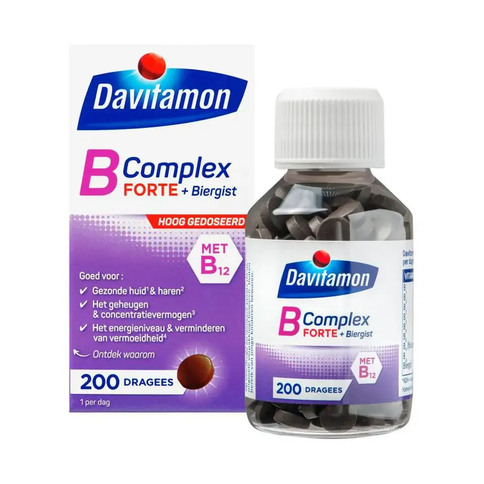 Davitamon Vitamine B complex forte 200 dragees
