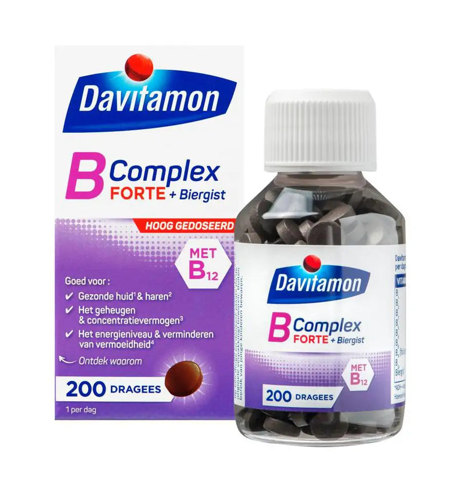 Davitamon Vitamine B complex forte 200 dragees