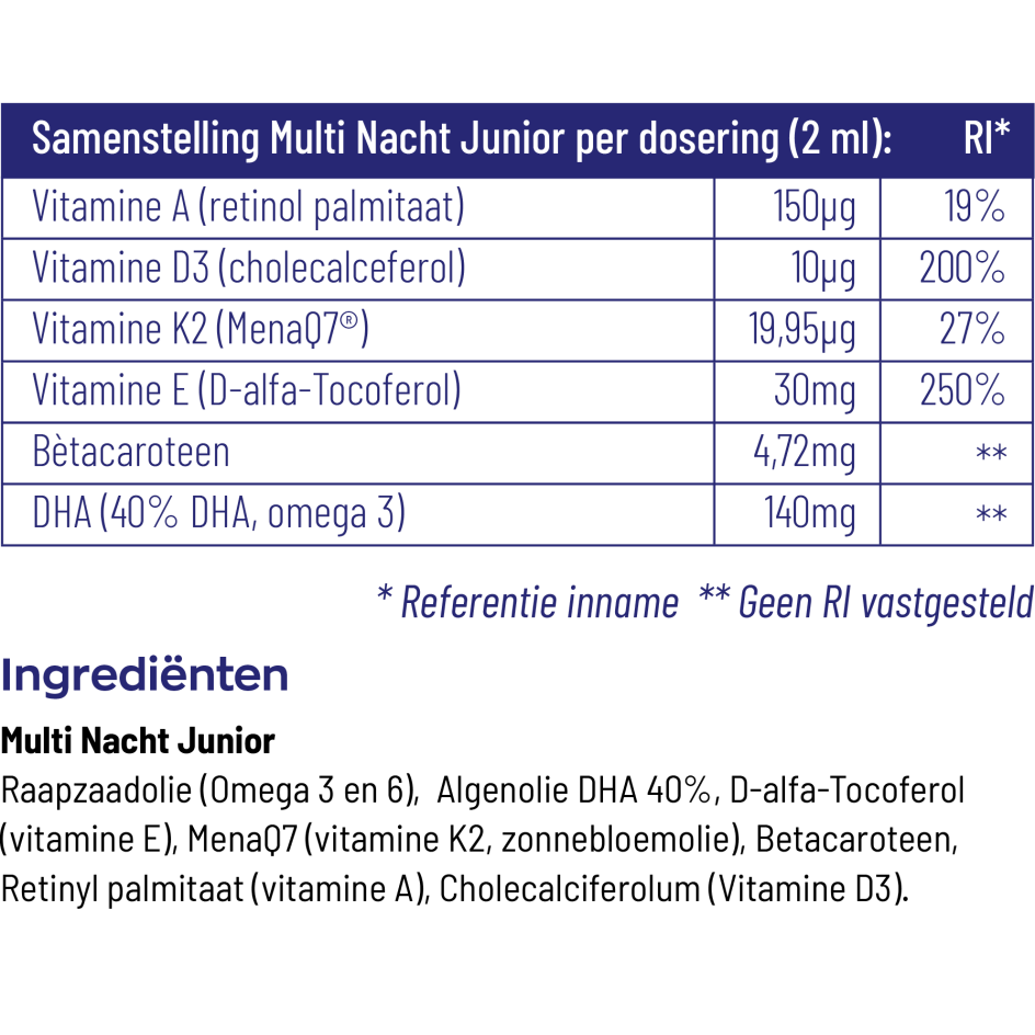 Vitakruid Multi dag & nacht junior 360 ml