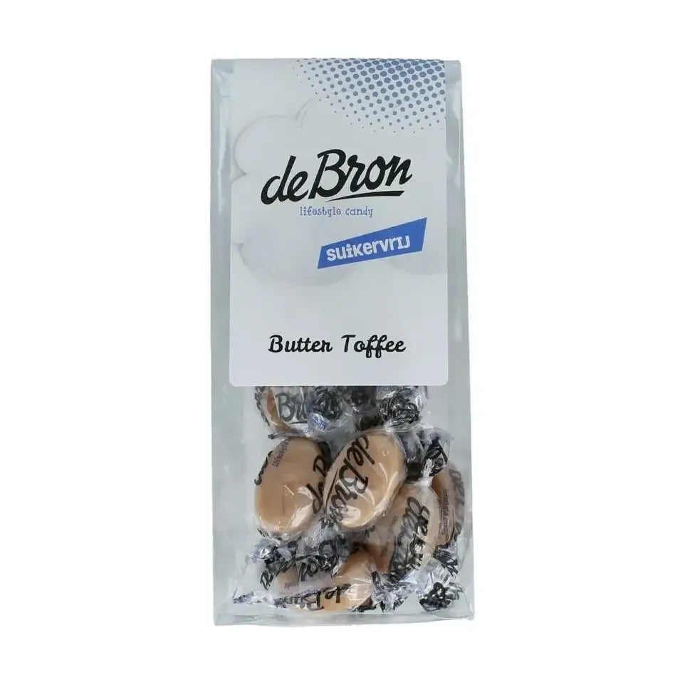 De Bron Buttertoffee suikervrij 65 gram
