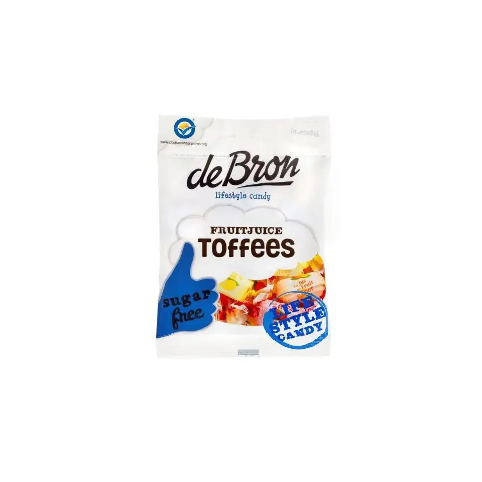 De Bron Fruit toffee 90 gram