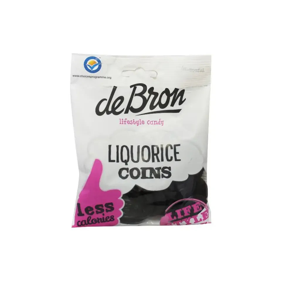 De Bron Muntendrop/liquorice coins 100 gram