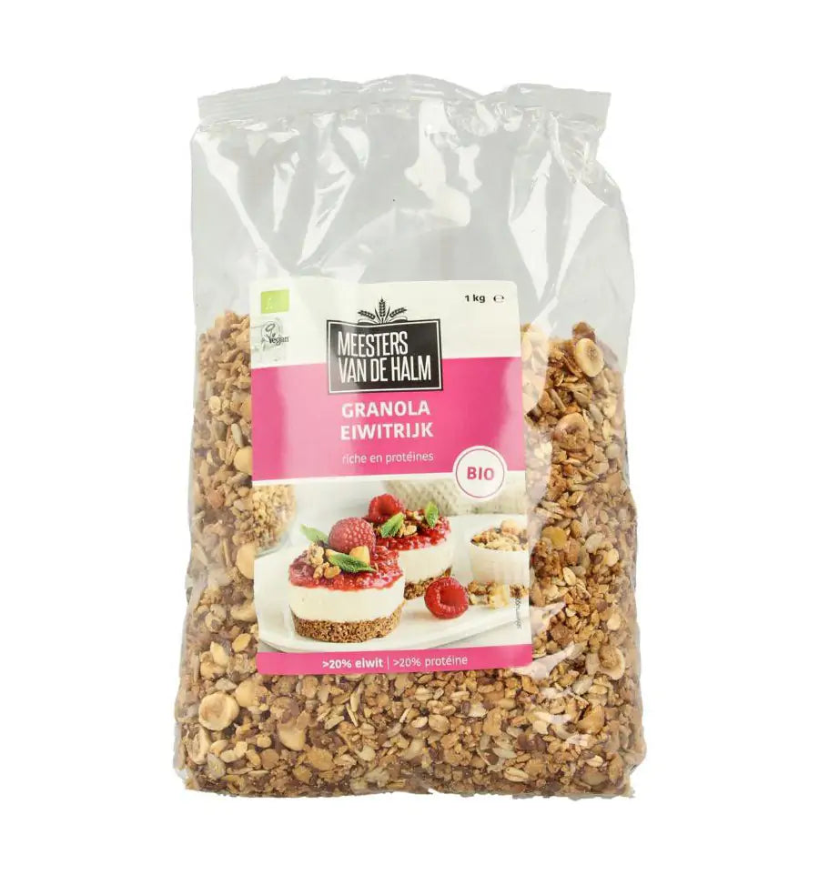 De Halm Granola eiwitrijk 1 kg
