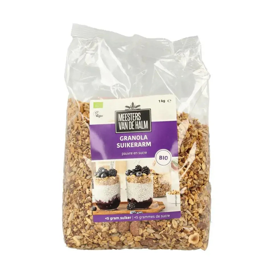 De Halm Granola suikerarm 1 kg