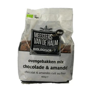 De Halm Ovengebakken mix chocolade en amandel 400 gram