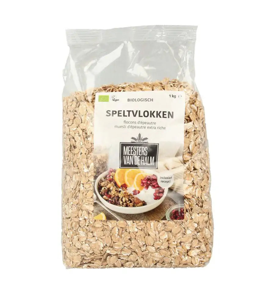 De Halm Speltvlokken 1 kg