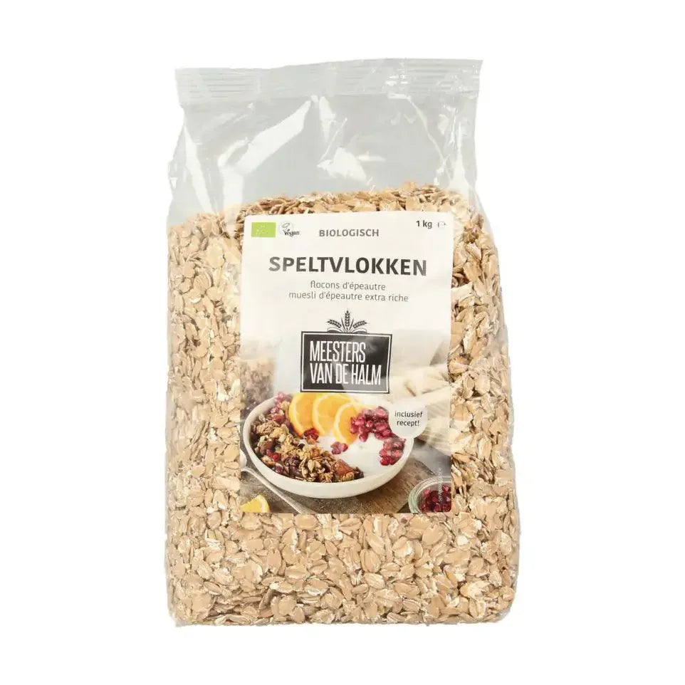 De Halm Speltvlokken 1 kg