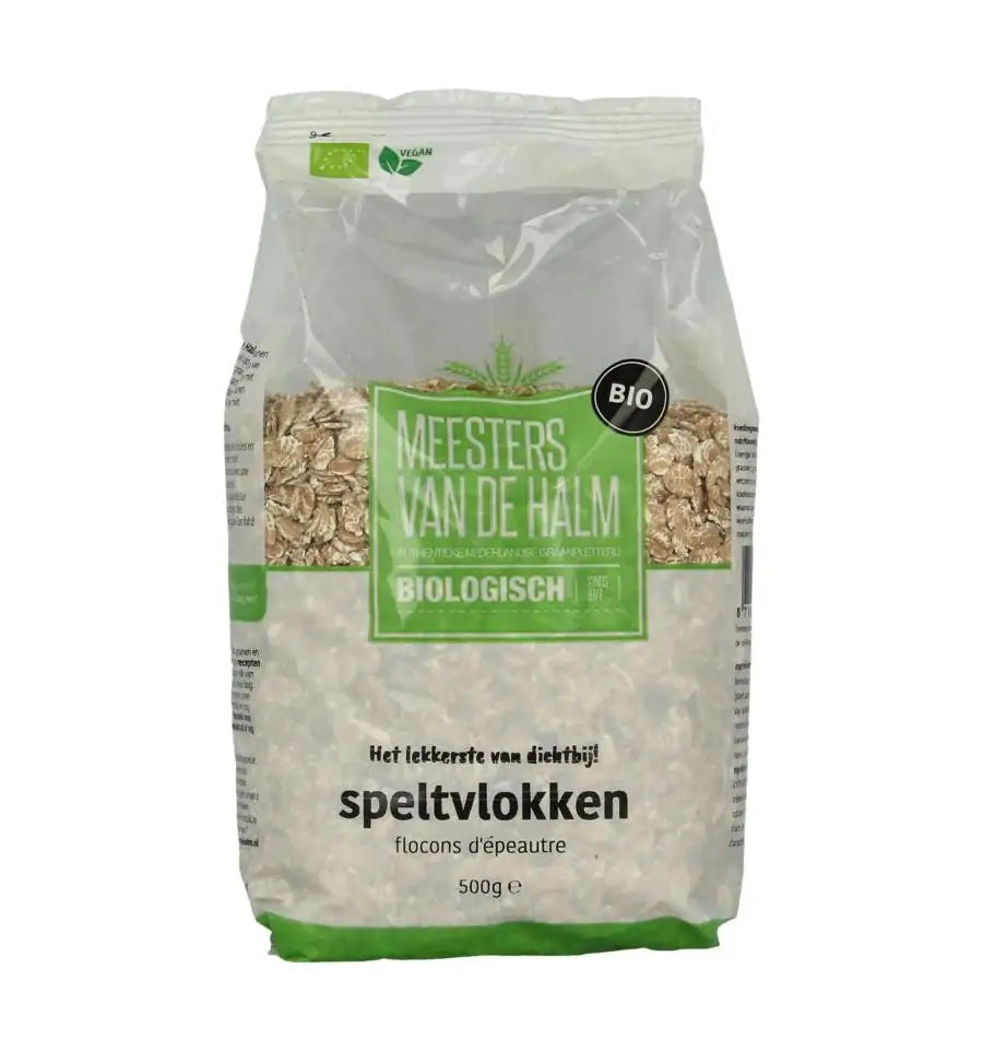 De Halm Speltvlokken 500 gram
