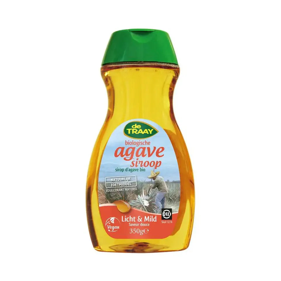 De Traay Agavesiroop licht & mild biologisch 350 gram