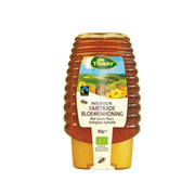 De Traay Bloemenhoning knijpfles Fairtrade biologisch 365 gram