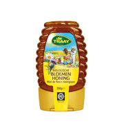 De Traay Bloemenhoning knijpfles biologisch 250 gram