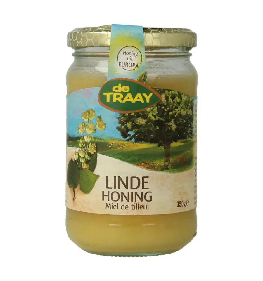De Traay Linde honing creme 350 gram