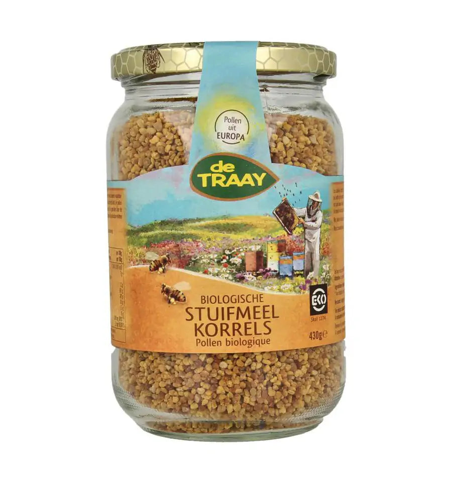 De Traay Stuifmeelkorrels biologisch 430 gram
