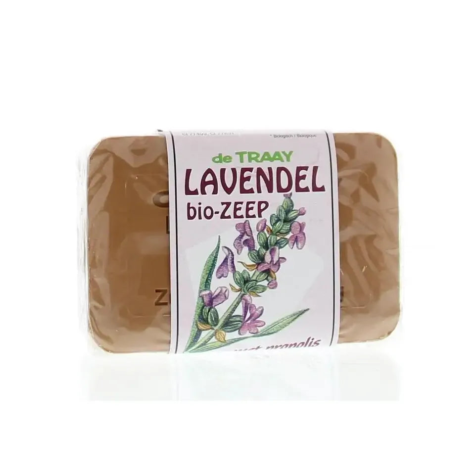 De Traay Zeep lavendel / propolis biologisch 250 gram
