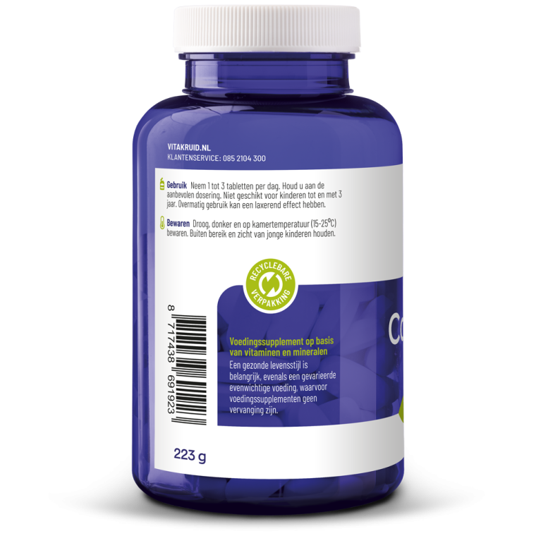 Vitakruid Calcium 400 & D3 100 kauwtabletten