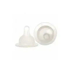 Difrax Flesspeen soft breed large 2 stuks