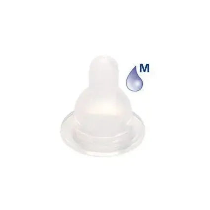 Difrax Flesspeen medium natural 2 stuks