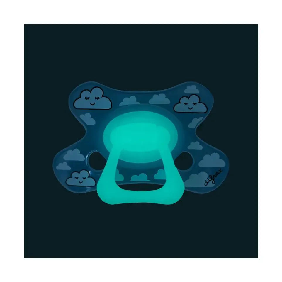 Difrax Fopspeen dental 12+ maanden glow in the dark