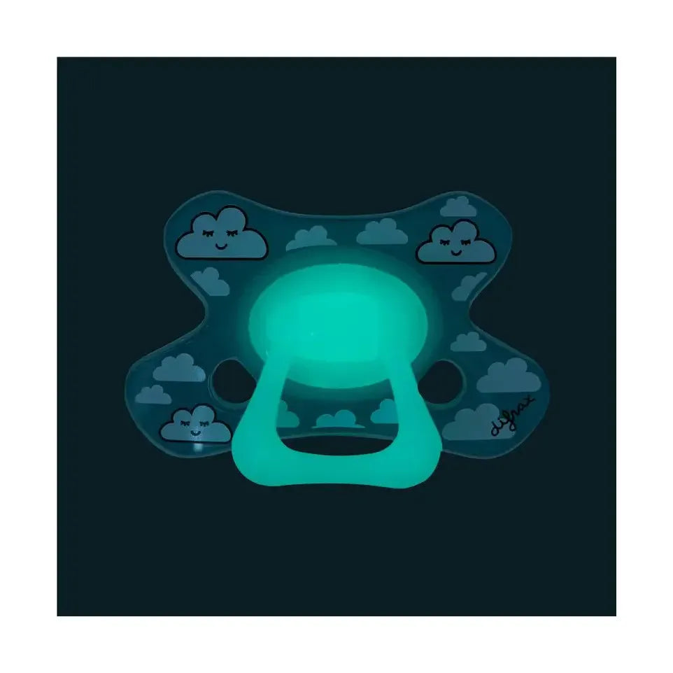 Difrax Fopspeen dental 6+ maanden glow in the dark