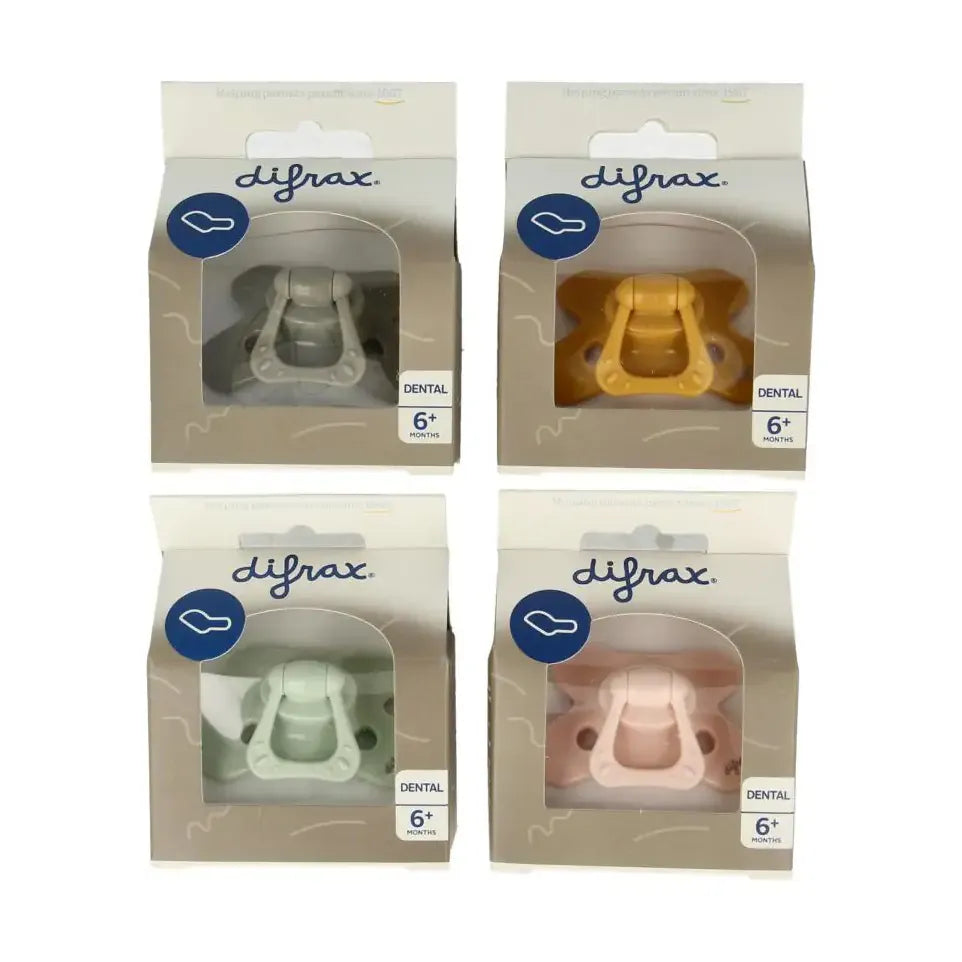 Difrax Fopspeen dental 6+ maanden met ring
