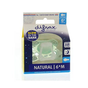 Difrax Fopspeen natural 6+ maanden nacht