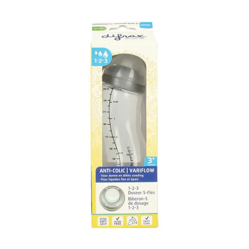 Difrax S-fles natural 1 2 3 doseer 250 ml