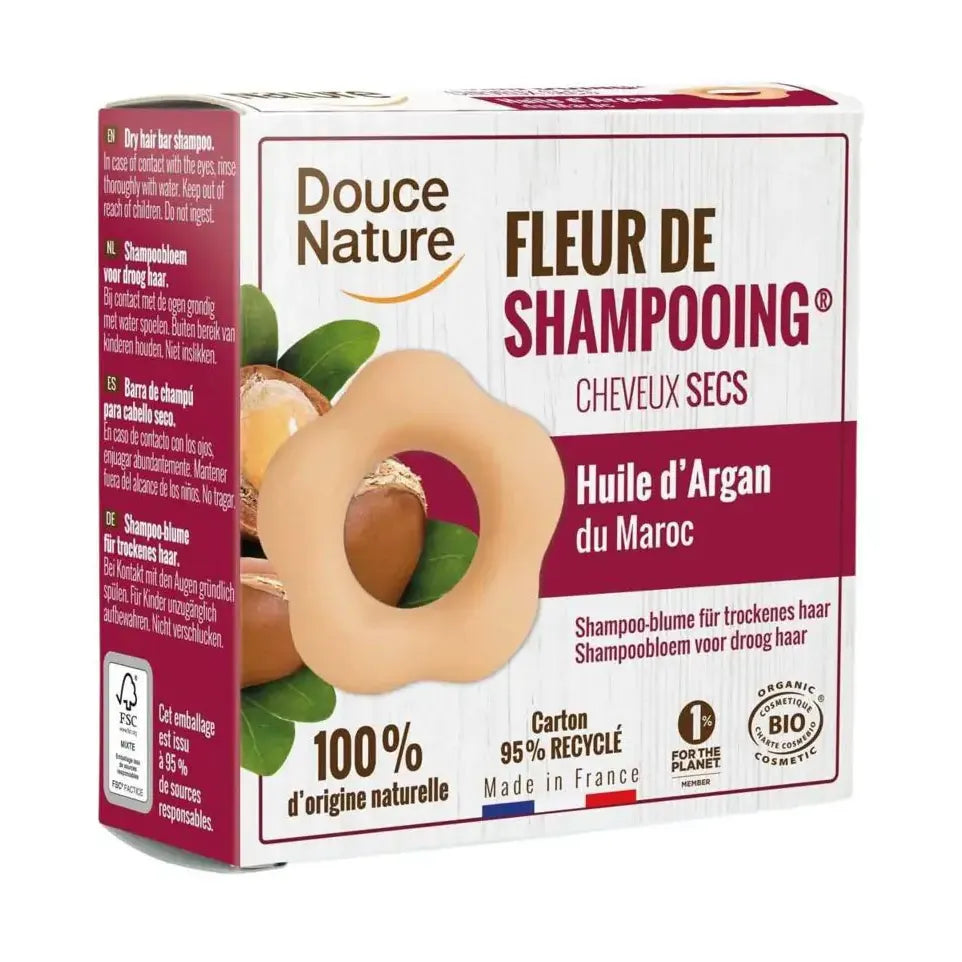 Douce Nature Shampoo bar droog haar 85 gram