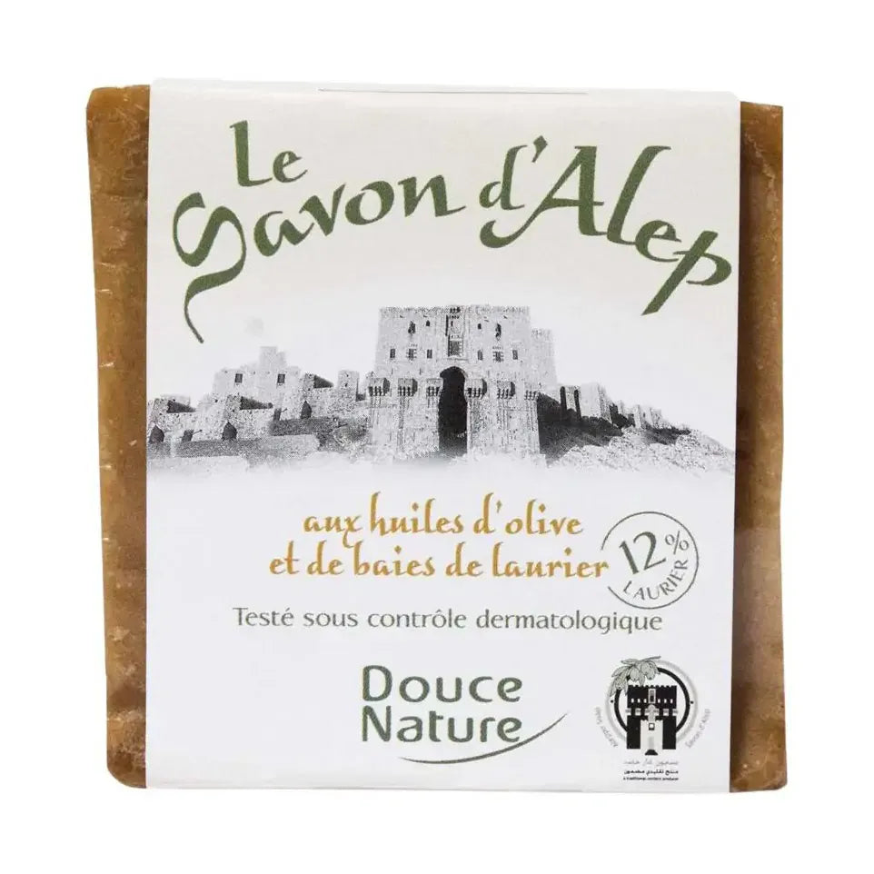 Douce Nature Zeep aleppo blok 12% 200 gram