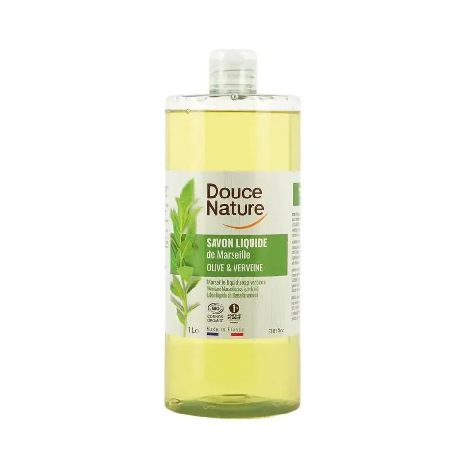 Douce Nature Marseille Zeep ijzerkruid/verbena 1 liter