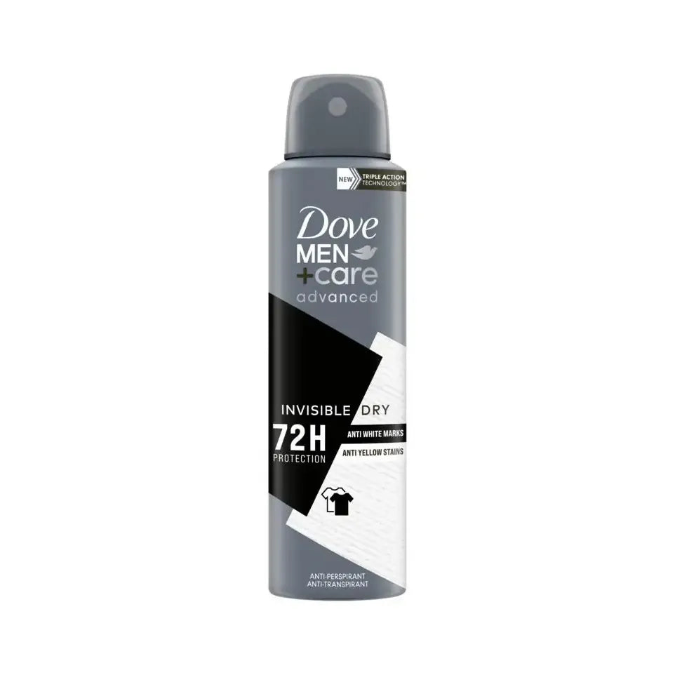 Dove Deodorant spray men+ care invisible dry 150 ml