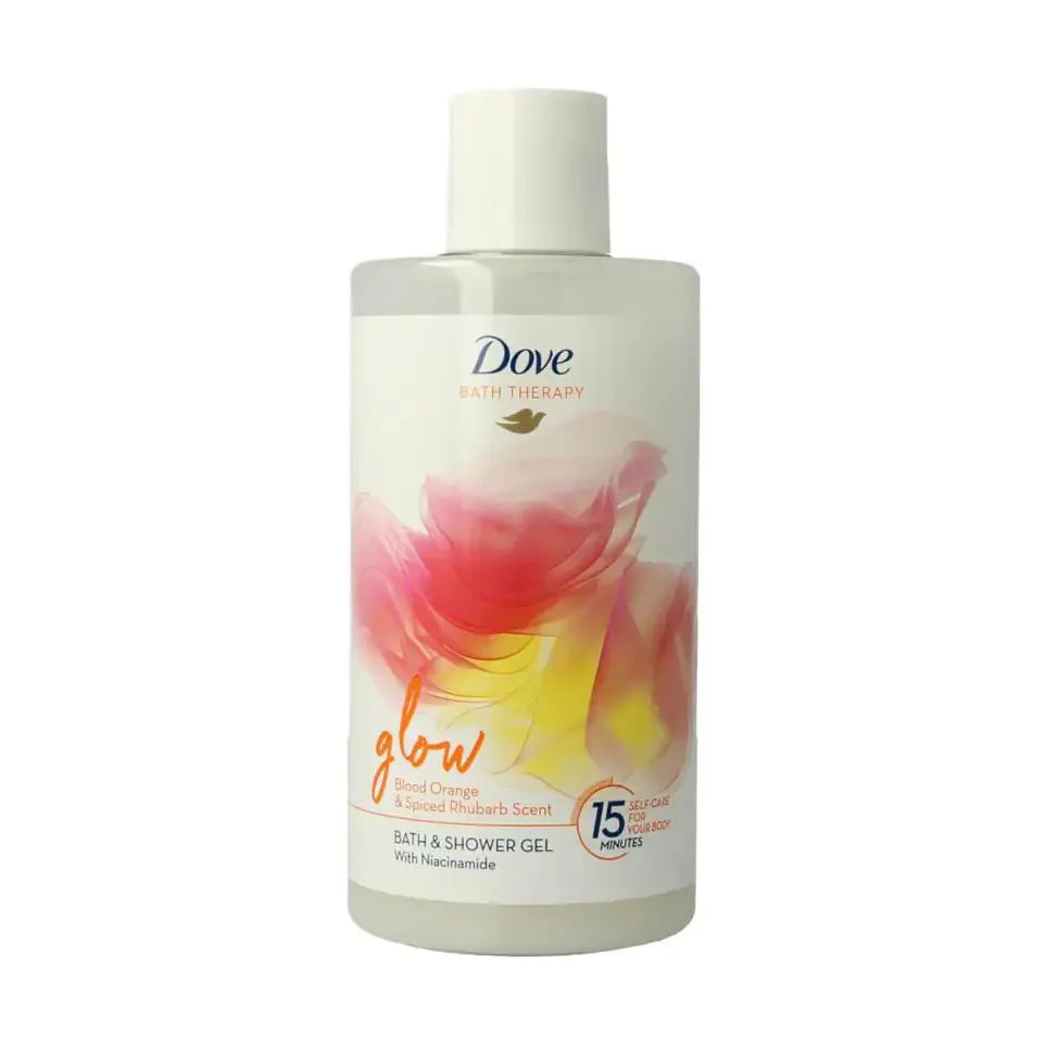 Dove Glow bad & douchegel 400 ml