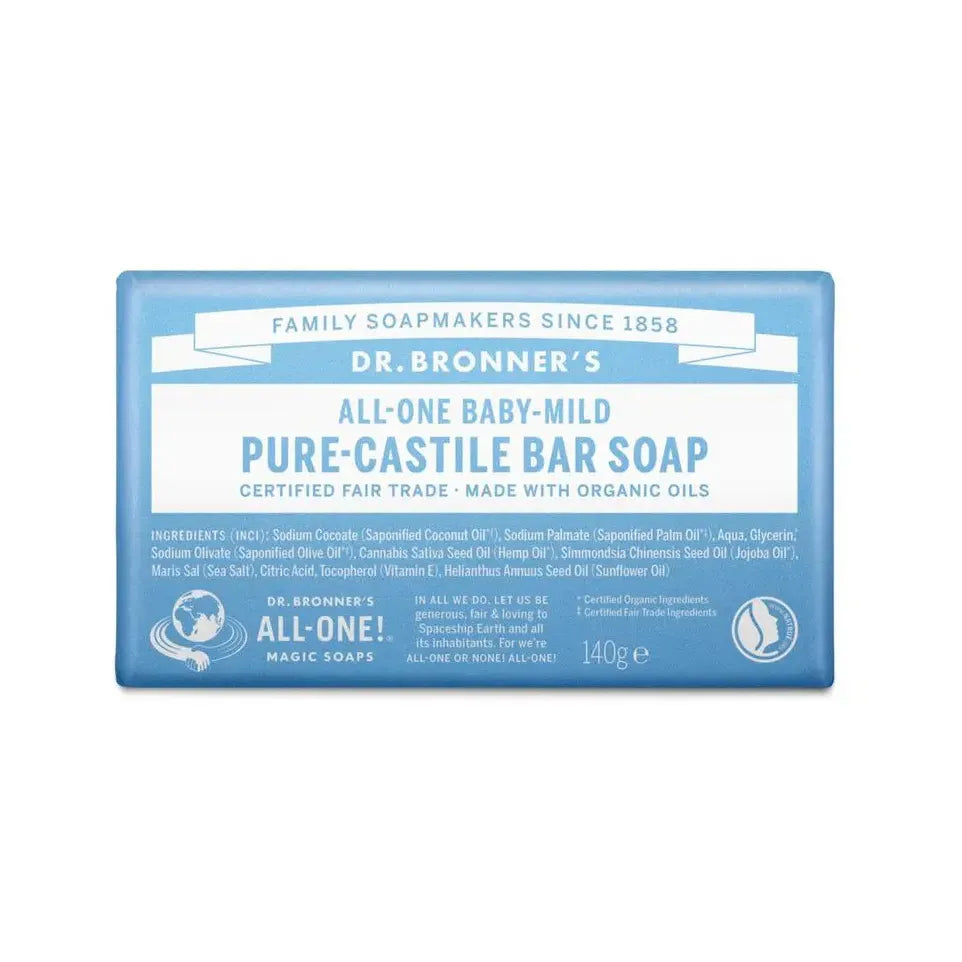 DR Bronners Barsoap baby mild 140 gram