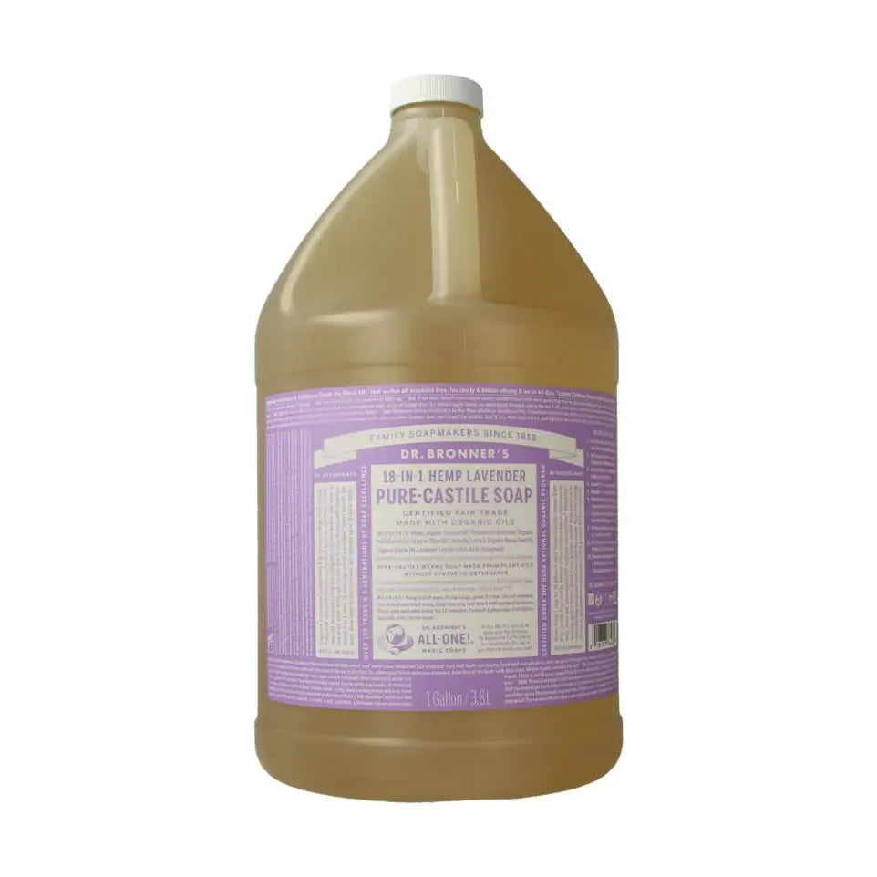 Dr Bronners bronners liquid soap lavendel 3785 ml